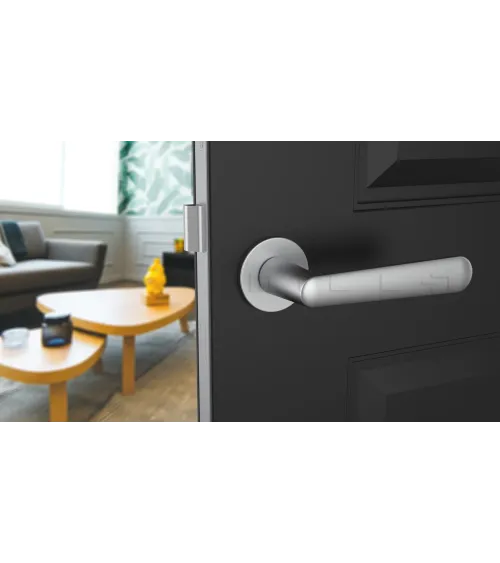 ARIA polished chrome door handle designer handle