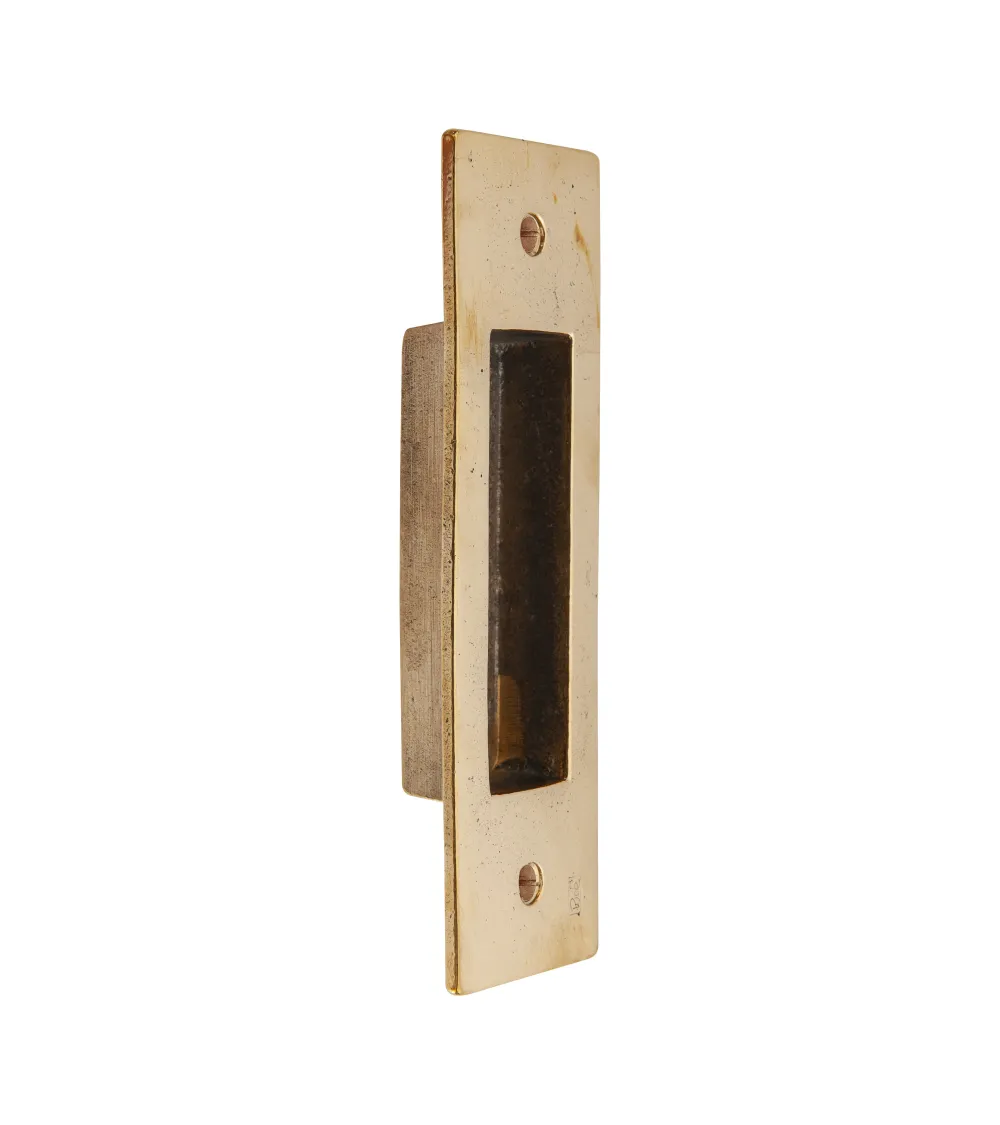 Sliding door handle in bronze Dauby Pure design handle colour 1