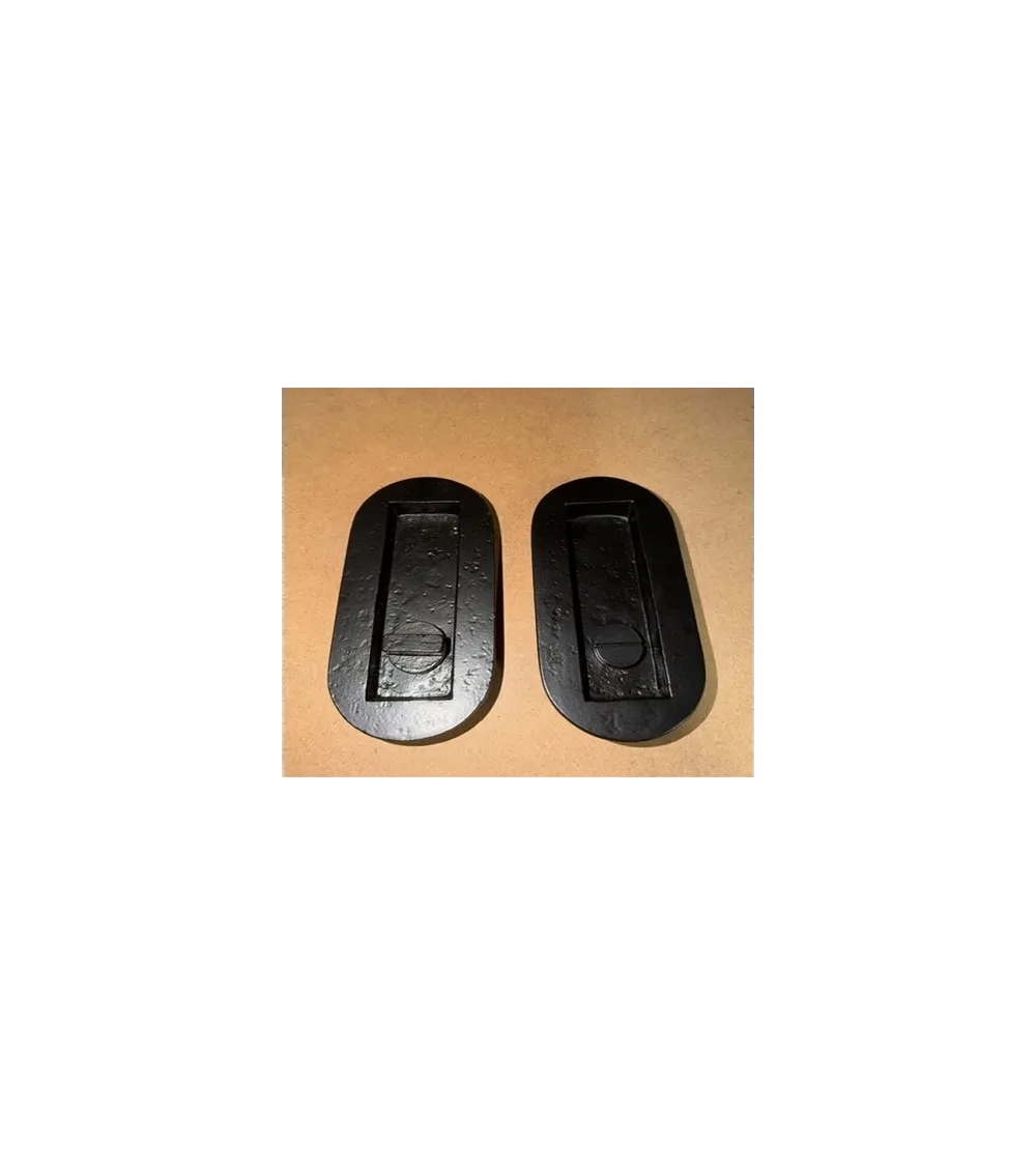 PSLO PURE recessed privacy handle | MillaPoignees