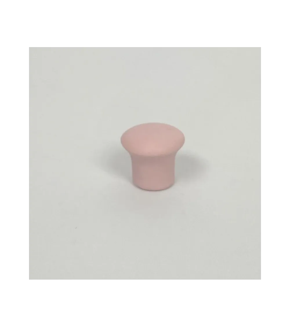 Matt porcelain wall hook, pale pink, size XS – Anne Black