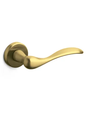 Olivari BLINDO M178 brass door lever handle | MillaPoignees