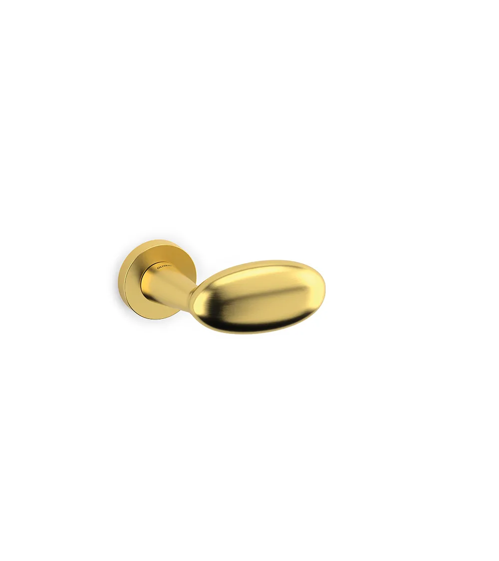 Olivari BLINDO M178 brass door lever handle | MillaPoignees