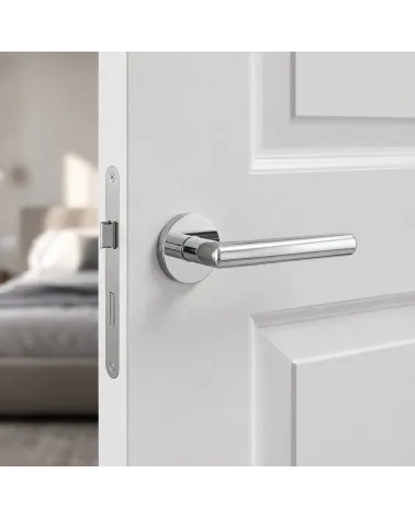 YUZA Polished Chrome Door Handles