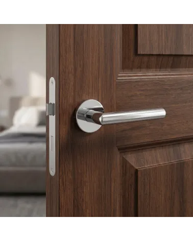 YUZA Polished Chrome Door Handles