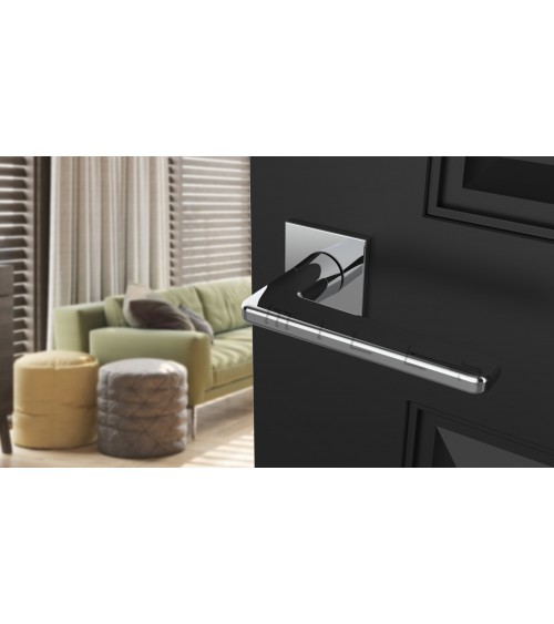 Polished chrome SETIA door handle designer handle