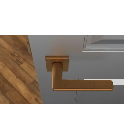 Copper SETIA Door Handle Designer Handle