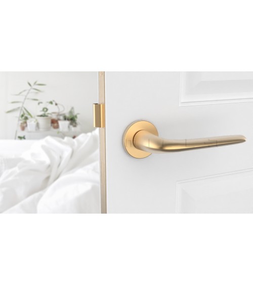 Matt Gold AZALIA door handle designer handle