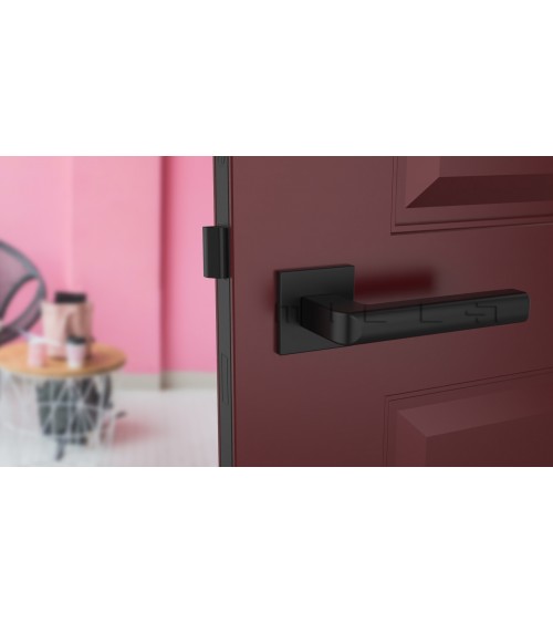 Black SALICE door handle decorative hardware
