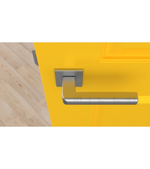 SALICE satin chrome door handle designer hardware