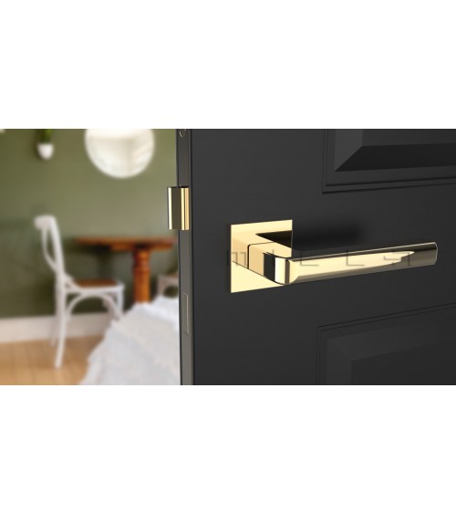 SALICE polished gold door handle designer hardware