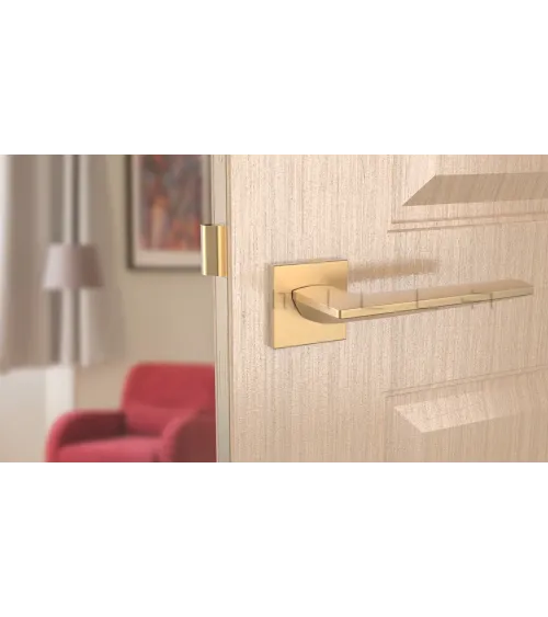 Matt gold LUNARIA door handle designer handle
