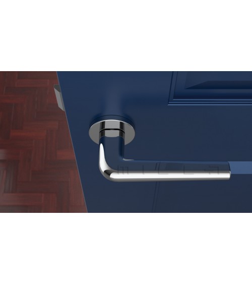 FUNKIA polished chrome designer door handle
