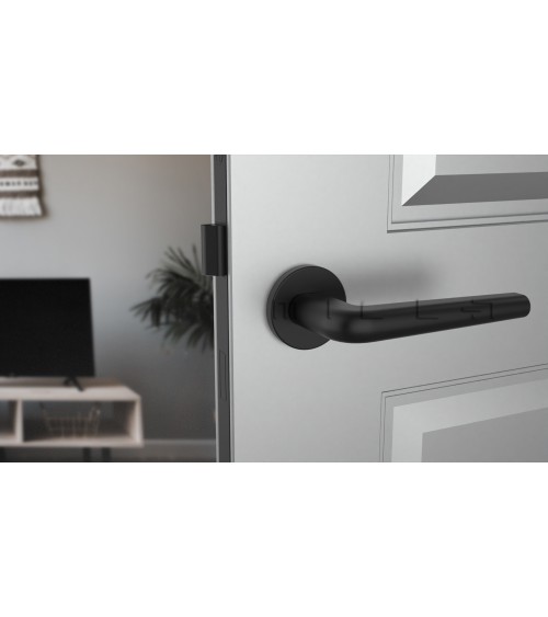 FUNKIA black designer door handle