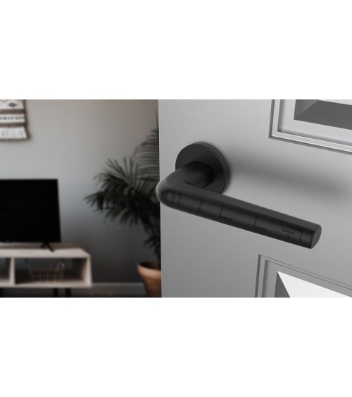 FUNKIA black designer door handle