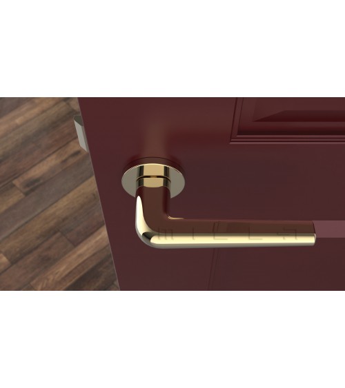 FUNKIA polished gold designer door handle
