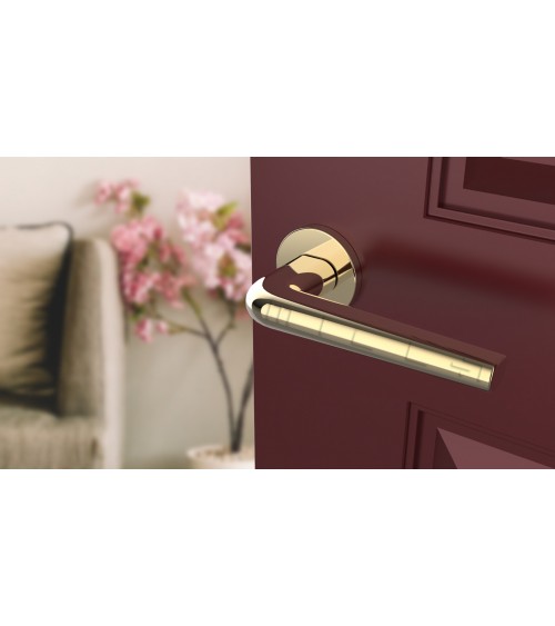 FUNKIA polished gold designer door handle
