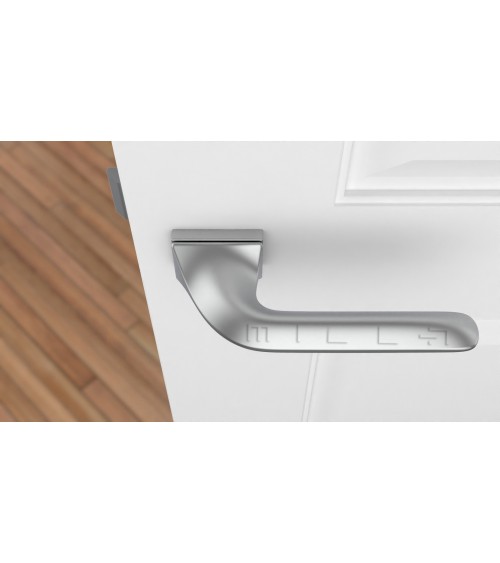 GLADIOLA satin chrome door handle design handle