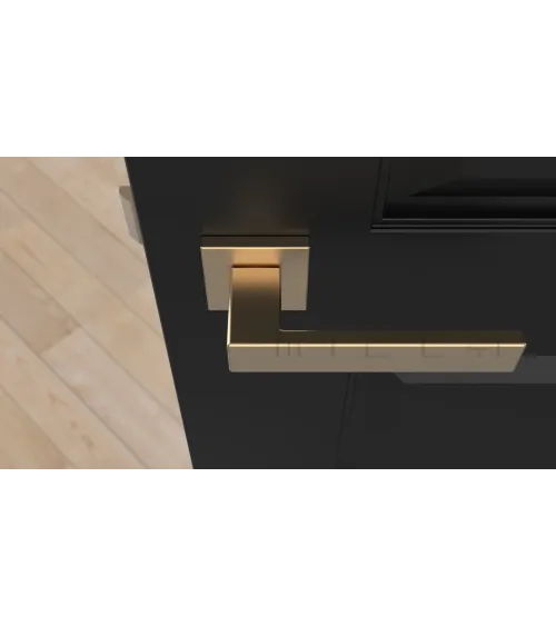 Matt gold PINA door handle designer handle