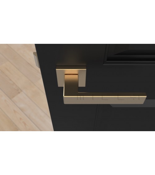 Matt gold PINA door handle designer handle
