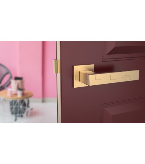 Matt gold PINA door handle designer handle