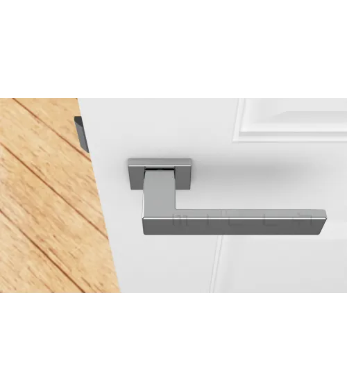 PINA polished chrome door handle design handle