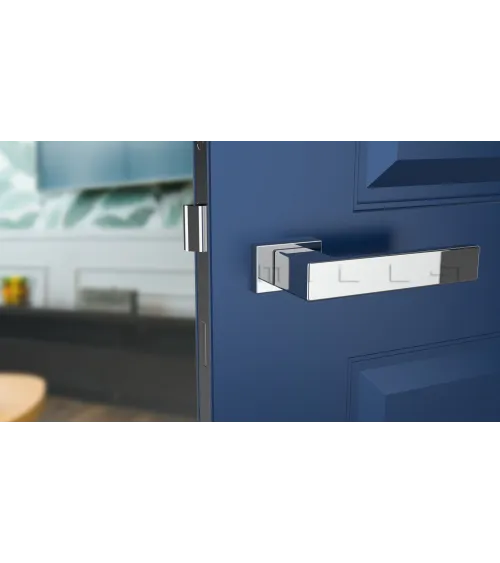 PINA polished chrome door handle design handle