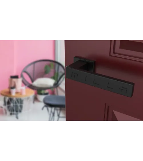 PINA black door handle designer handle