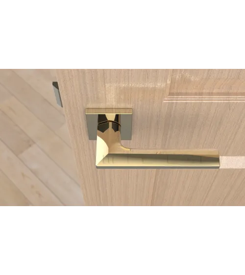 JASMINA polished gold door handle designer handle