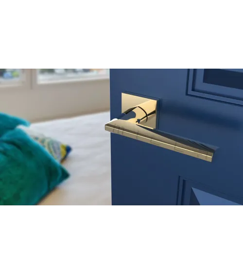 JASMINA polished gold door handle designer handle