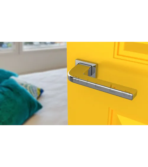 ISMENA polished chrome door handle design hardware