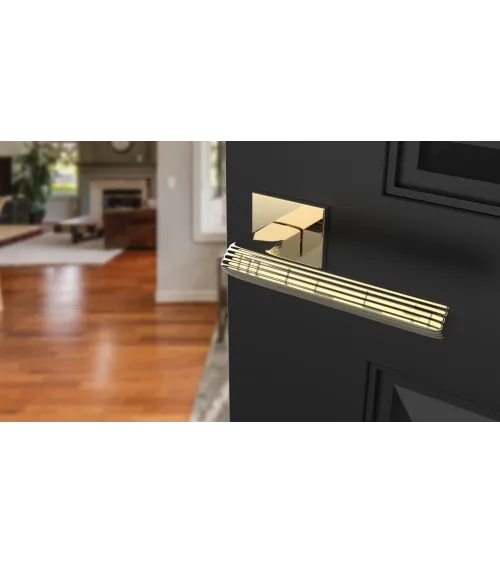 LARICE Square Plate Door Handle - Designer Handle