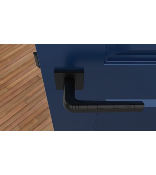 Black MELA door handle designer handle