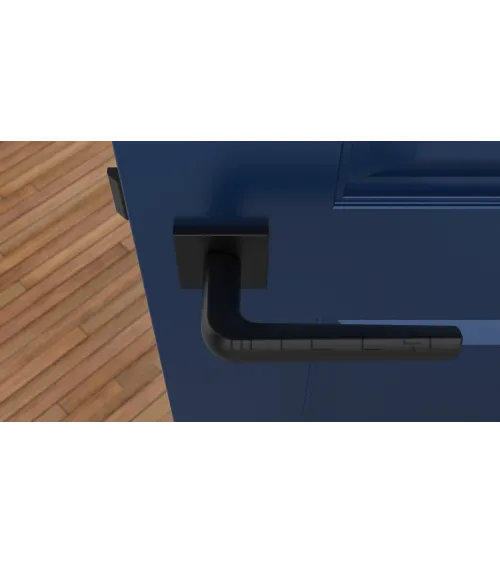 Black MELA door handle designer handle