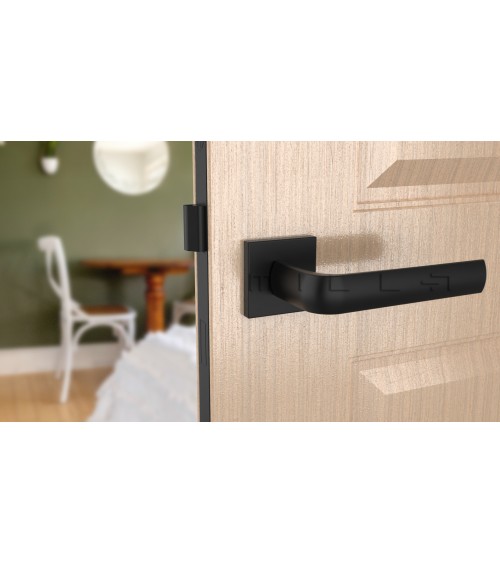 Black MELA door handle designer handle