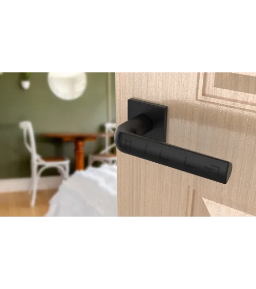 Black MELA door handle designer handle