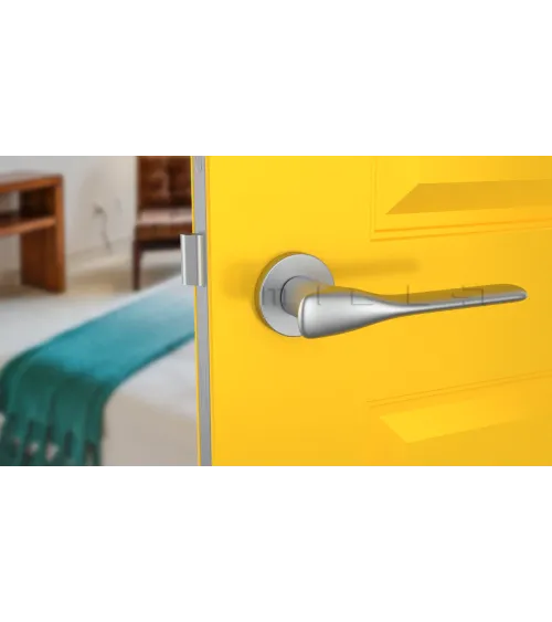 ORCHIDE satin chrome door handle design handle