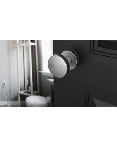 Satin Chrome MESA Round Mortice Door Knob