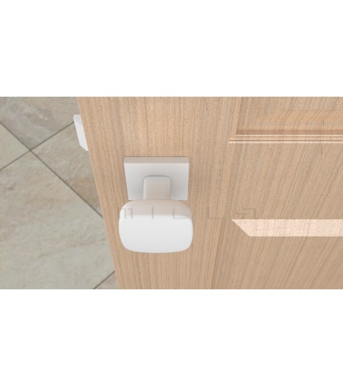 KIAMA square door knob - designer handle