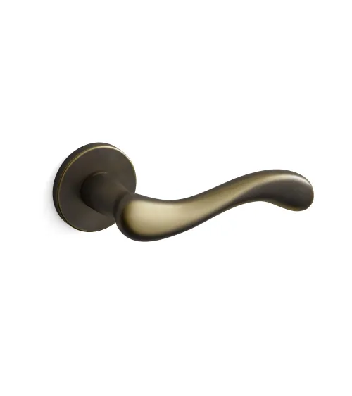 Matt bronze Mandelli Ande door handle design handle