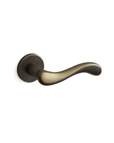 Matt bronze Mandelli Ande door handle design handle