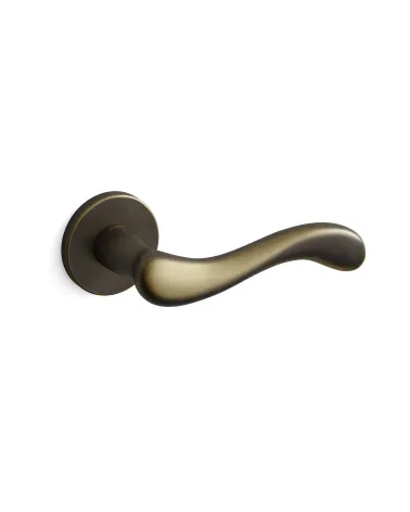 Matt bronze Mandelli Ande door handle design handle