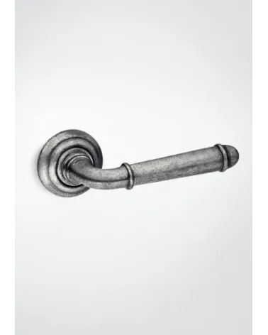 Mandelli Hartu door handle design handle colour 2 mounted on a plate