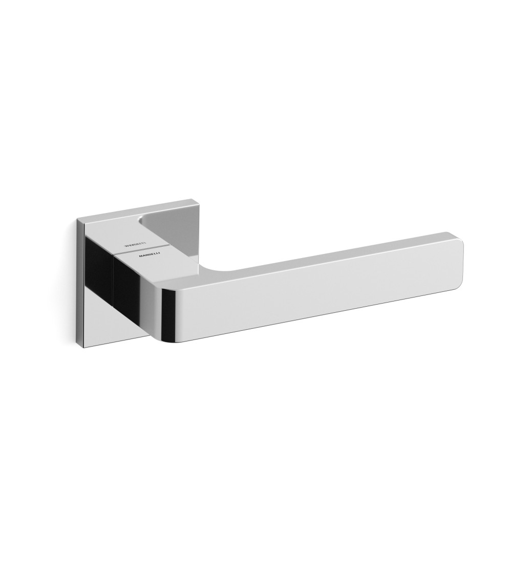 Mandelli Lario polished chrome door handle design handle