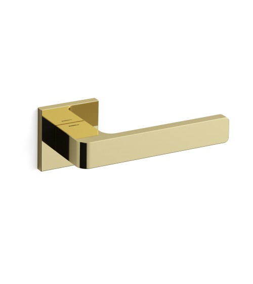 Mandelli Lario polished chrome door handle design handle