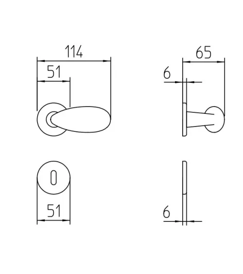 Mandelli Led door handle design handle colour 3