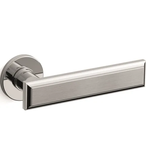 Mandelli Kuki door handle satin chrome designer handle