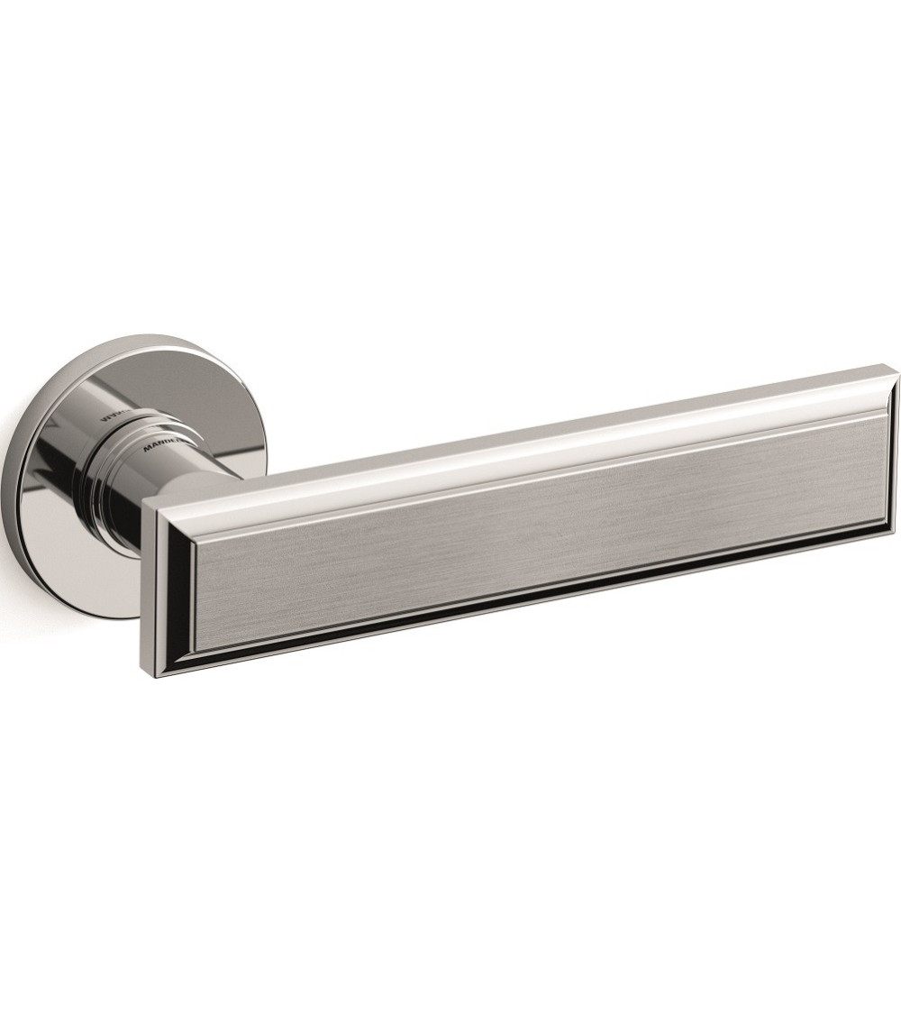 Mandelli Kuki door handle satin chrome designer handle