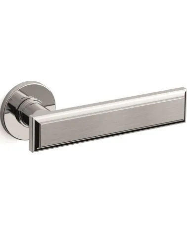 Mandelli Kuki door handle satin chrome designer handle