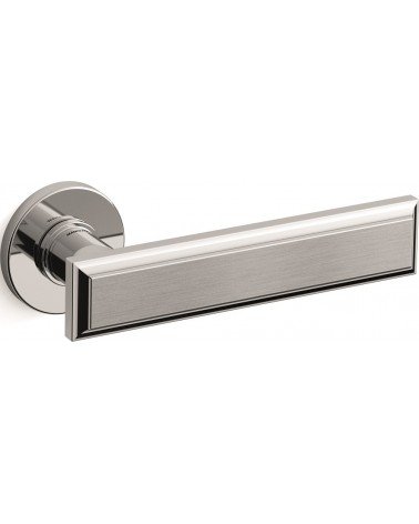 Mandelli Kuki door handle satin chrome designer handle