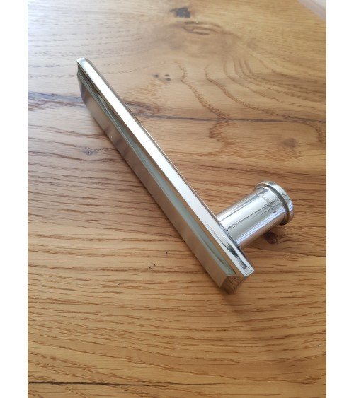 Mandelli Kuki door handle satin chrome designer handle